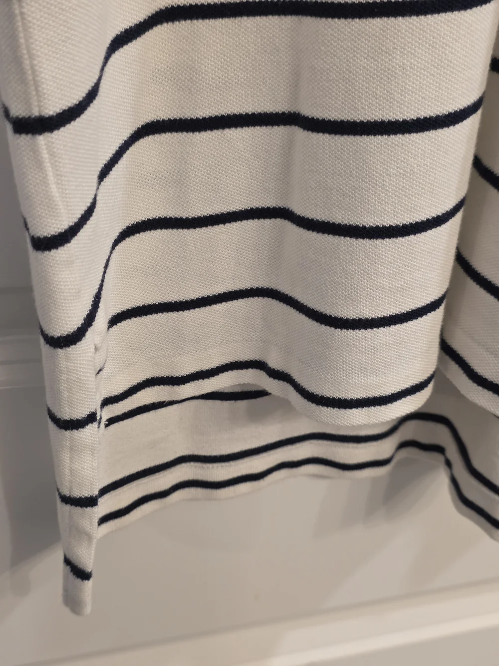 Polo Ralph Lauren Classic Fit Short Sleeve Navy & White Stripes Size XL